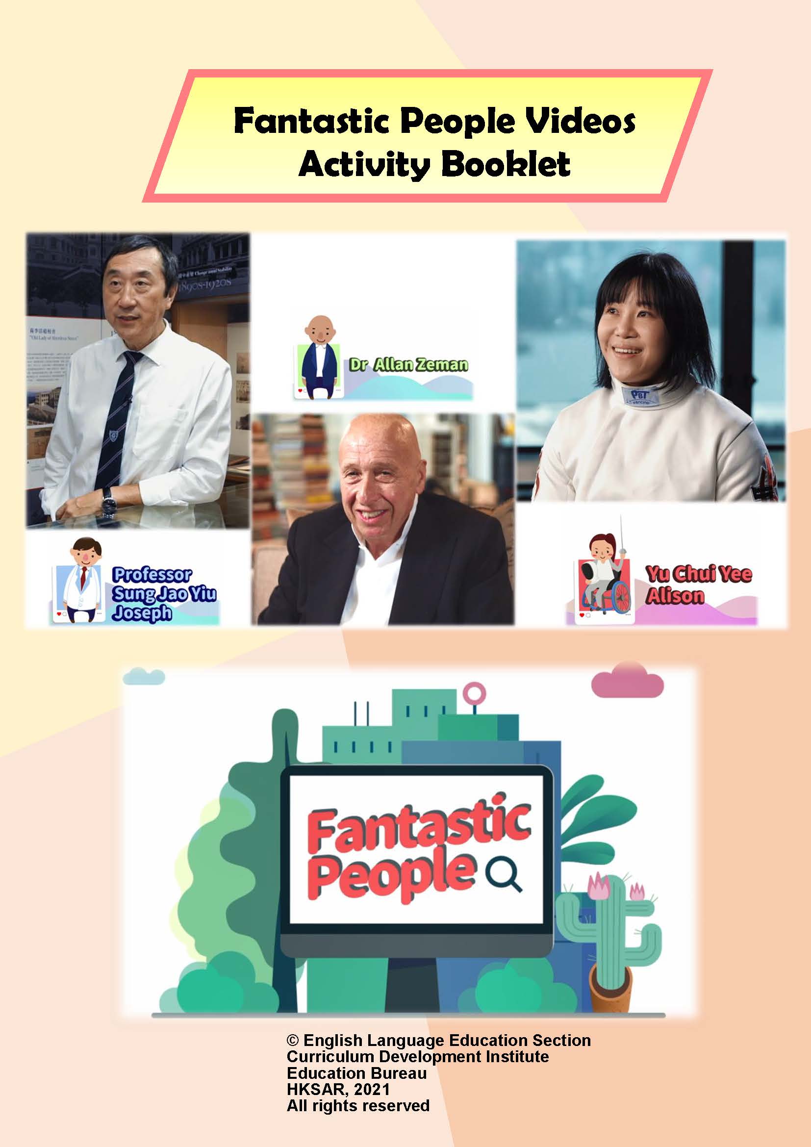 Fantastic People Booklet Cover